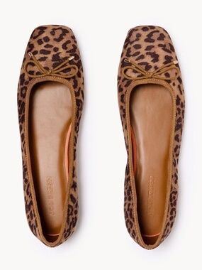 Brand new cheetah ballet flats